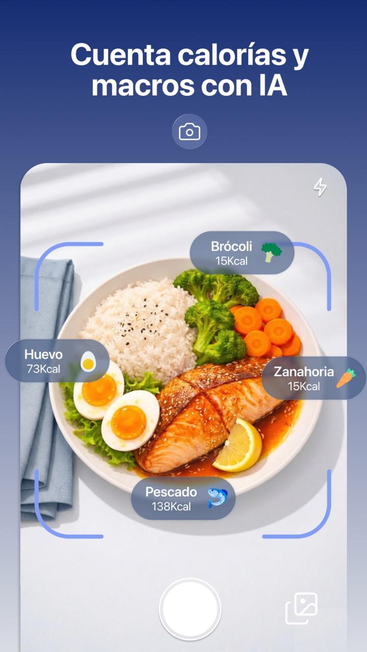 Fotocontador de alimentos en NiuFit